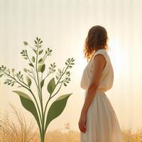 에코시크 지속가능 패션 브랜드 로고와 친환경 의류 이미지