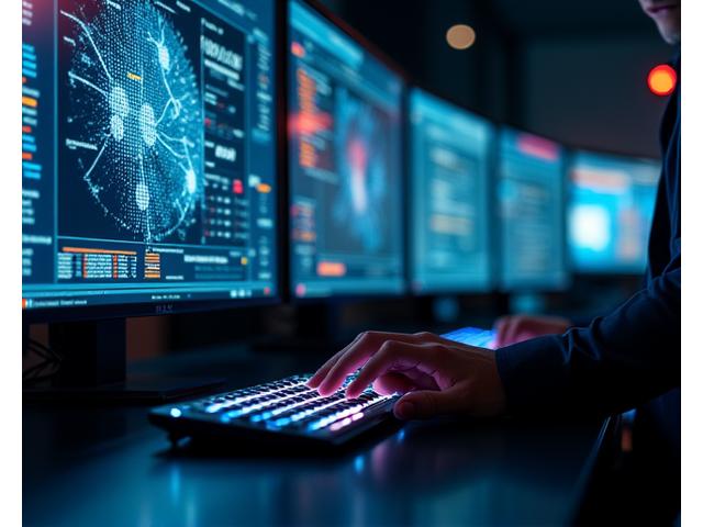 실시간 모니터링 대시보드와 보안 요원