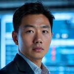 기상학자 또는 데이터 과학자의 전문적인 인물 사진